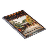 こもりび － 陽の恵みを受ける寺 ノートブック (右側)