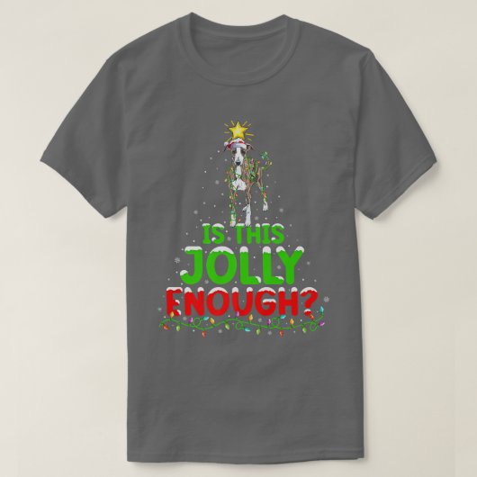 これおもしろいで十分なすてきGreyhoundイタリアン Chris Tシャツ (デザイン正面)