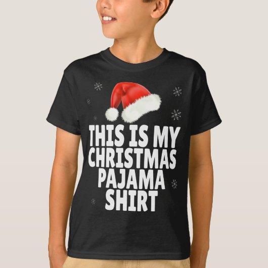 これおもしろいは私のクリスマス Tシャツ (正面)