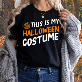 これおもしろいは私のハロウィーンの衣装 Tシャツ