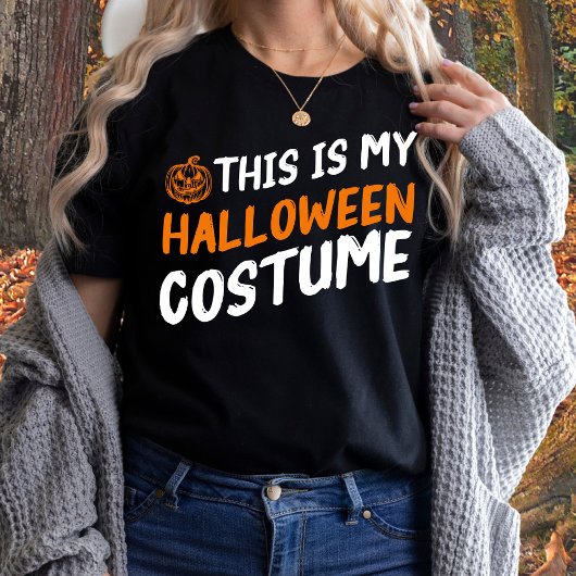 これおもしろいは私のハロウィーンの衣装 Tシャツ