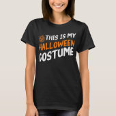 これおもしろいは私のハロウィーンの衣装 Tシャツ (正面)
