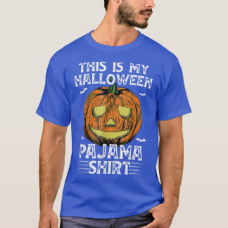 これおもしろいは私のハロウィーンパジャマハロウィーンコスム Tシャツ