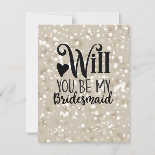 これからが最高の時よ、私のウェディングパーティーになってくれる？ シーズンカード (正面)