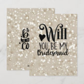 これからが最高の時よ、私のウェディングパーティーになってくれる？ シーズンカード (正面/裏面)