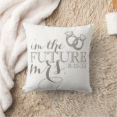 これから結婚する花嫁のためのダイヤモンドエンゲージメントリング クッション (ブランケット)