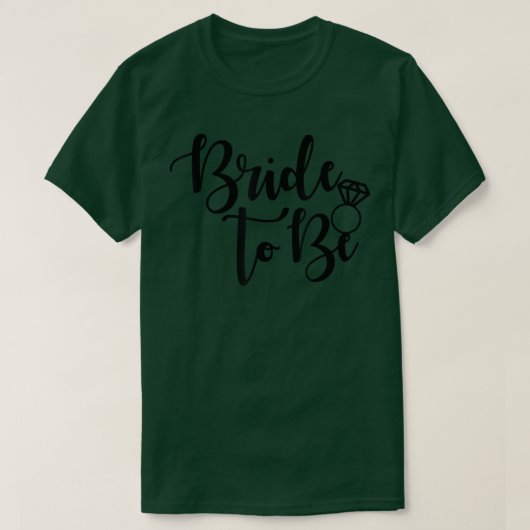 これから結婚する花嫁の指輪　将来のミセス Tシャツ (デザイン正面)