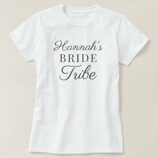 これからMrs.になるあなた オーダーメイド名前 花嫁 Tシャツ (デザイン正面)