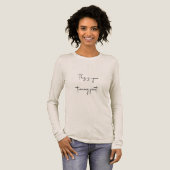 これがあなたのターニングポイント トライブレンドTシャツ (正面全体)