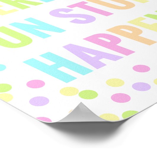 これがおもしろい物がプレイルームを起こす ポスター (角)