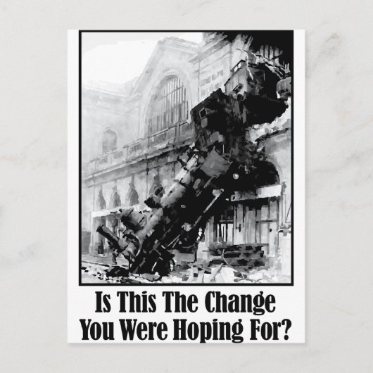 これがお前の望んでいた変化か? ポストカード (正面)