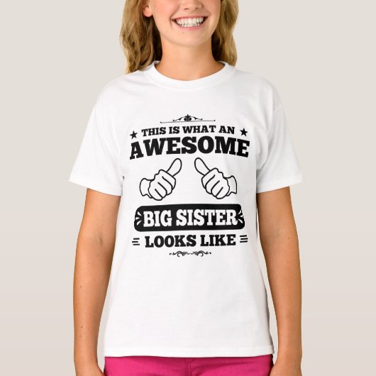 これがお姉さ素晴らしんの見た目 Tシャツ (正面)