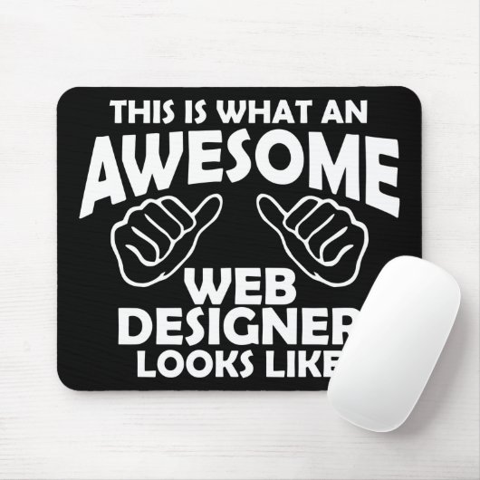 これがくもの巣デザイ素晴らしナーの様子である マウスパッド (マウス)