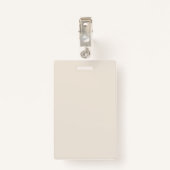 これがこのマスク·クリームのスマイルエレガントです バッジ (裏面クリップ)