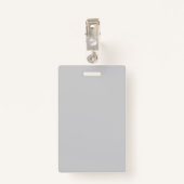 これがこのマスク·グレーのスマイルエレガントです バッジ (裏面クリップ)