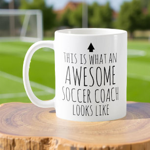 これがすごいサッカーコーチの見た目 コーヒーマグカップ