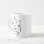 これがすごいマネージャーの姿 コーヒーマグカップ (正面左)
