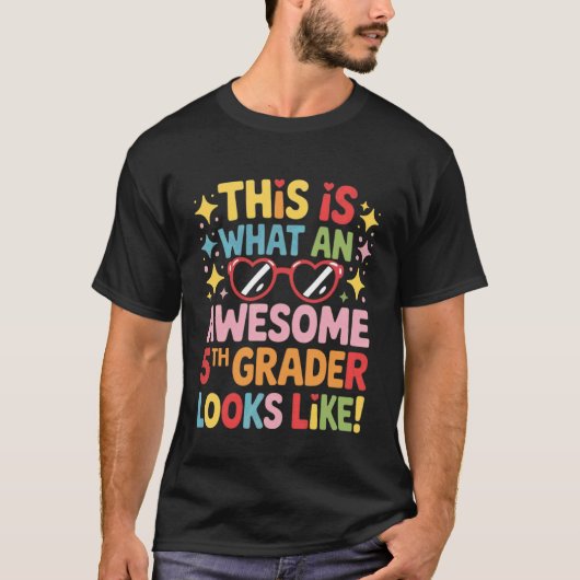 これがすごい5年生の見た目だよ お兄さん Tシャツ (正面)