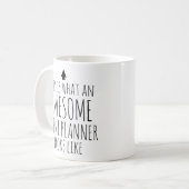 これがイベントプランナーの素晴らし見た目 コーヒーマグカップ (正面左)