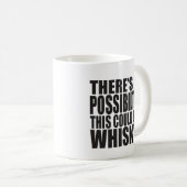 これがウィスキーのことができる可能性があります コーヒーマグカップ (正面右)