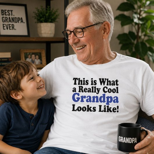 これがカッコいいおじいちゃん Tシャツ