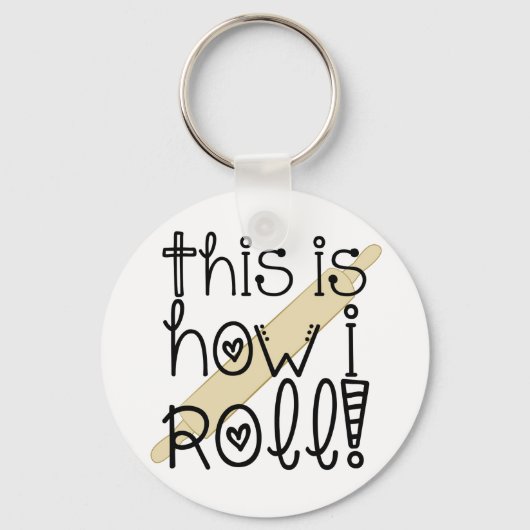 これがキーチェー転がンの方法 キーホルダー (正面)