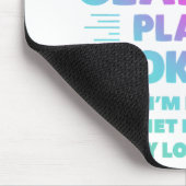 これがクラリネットゲイのプレイヤーのLGBTに似ている マウスパッド (コーナー)