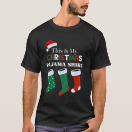 これがクリスマスのパジャマのTシャツだ Tシャツ
