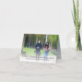 これがクリスマスの写真だ シーズンカード