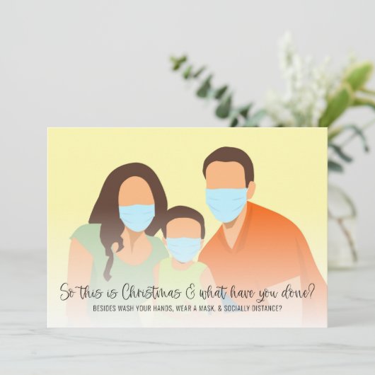 これがクリスマスの写真だ シーズンカード (スタンド正面)