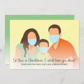 これがクリスマスの写真だ シーズンカード (正面/裏面)