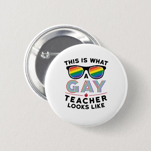 これがゲイ先生 缶バッジ (正面&裏面)