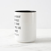 これがサーカスで君のサーカスであることに気付く ツートーンマグカップ (中央)