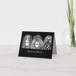 これがサーカスで、これが私のサルだ カード