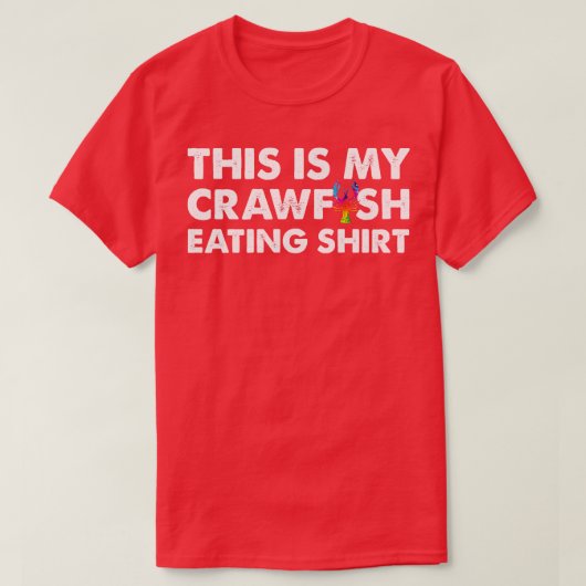 これがザリガニ食べのTシャツ Tシャツ (デザイン正面)