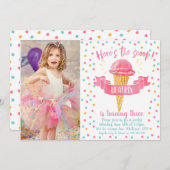 これがスクープ写真誕生日招待状 招待状 (正面/裏面)