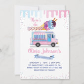 これがスクープ女の子1st誕生日パーティー 招待状 (正面)