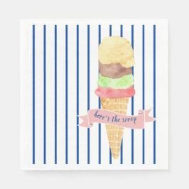 これがスクープ紙ナプキン スタンダードランチョンナプキン