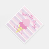 これがスクープ・アイスクリーム・サマー・誕生日 スタンダードランチョンナプキン (角)