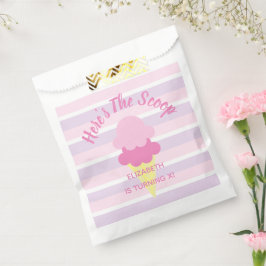 これがスクープ・アイスクリーム・サマー・誕生日 フェイバーバッグ