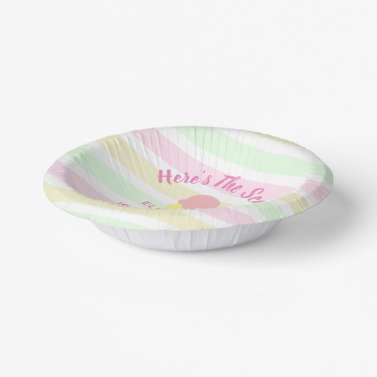 これがスクープ・アイスクリーム・サマー・誕生日 ペーパーボウル (傾斜あり)
