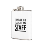 これがスタッフの涙だ フラスク (左)