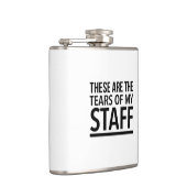 これがスタッフの涙だ フラスク (右)