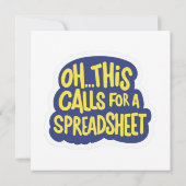 これがスプレッドシートを呼び出す 招待状 (裏面)