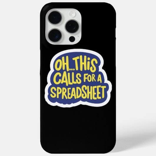 これがスプレッドシートを呼び出す Case-Mate iPhoneケース (裏面)