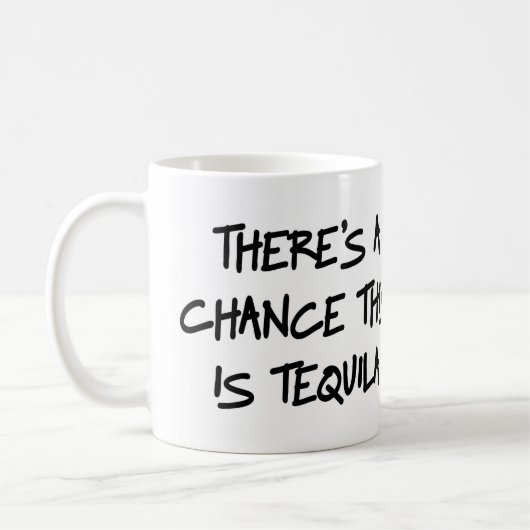 これがテキーラのマグのチャンスがあります コーヒーマグカップ (左)
