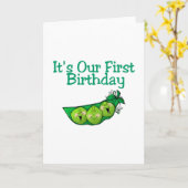 これがデルの最初の誕生日(2) カード (黄色い花)