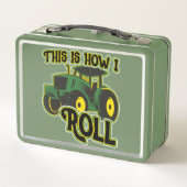 これがトラクター転がの方法 メタルランチボックス (裏面)