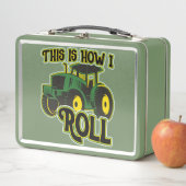 これがトラクター転がの方法 メタルランチボックス (インサイチュ)