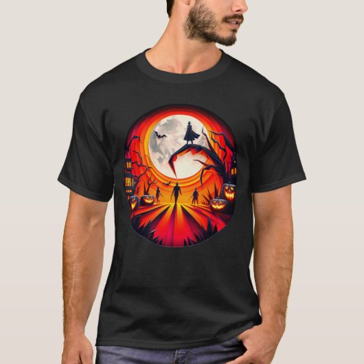 これがハロウィーン Tシャツ (正面)